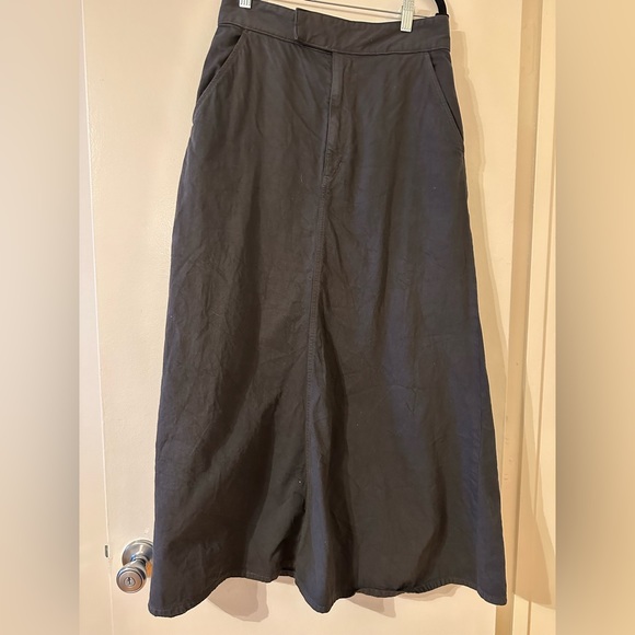 Uniqlo Skirts Uniqlo U Grey Maxi Skirt Fw22 Poshmark